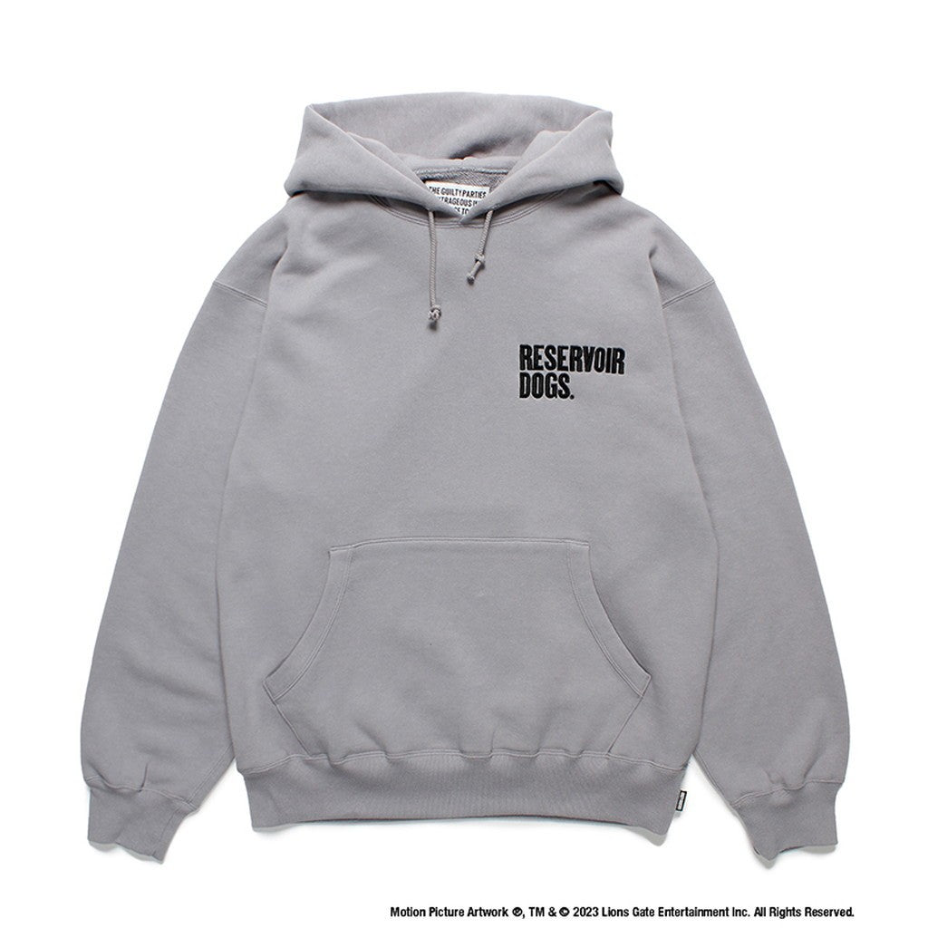 RESERVOIR DOGS | MIDDLE WEIGHT PULLOVER HOODED SWEAT SHIRT #GRAY  [RD-WM-SS01]