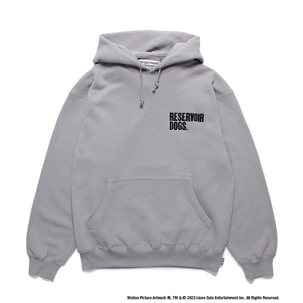 RESERVOIR DOGS | MIDDLE WEIGHT PULLOVER HOODED SWEAT SHIRT #GRAY [RD-WM-SS01]