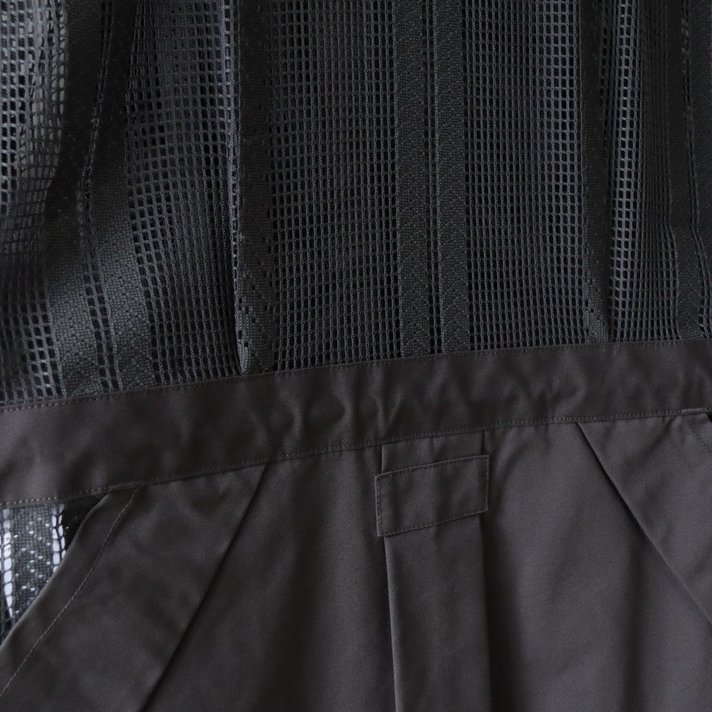 繩網長背心 #CHARCOAL [FSU10241U0001]