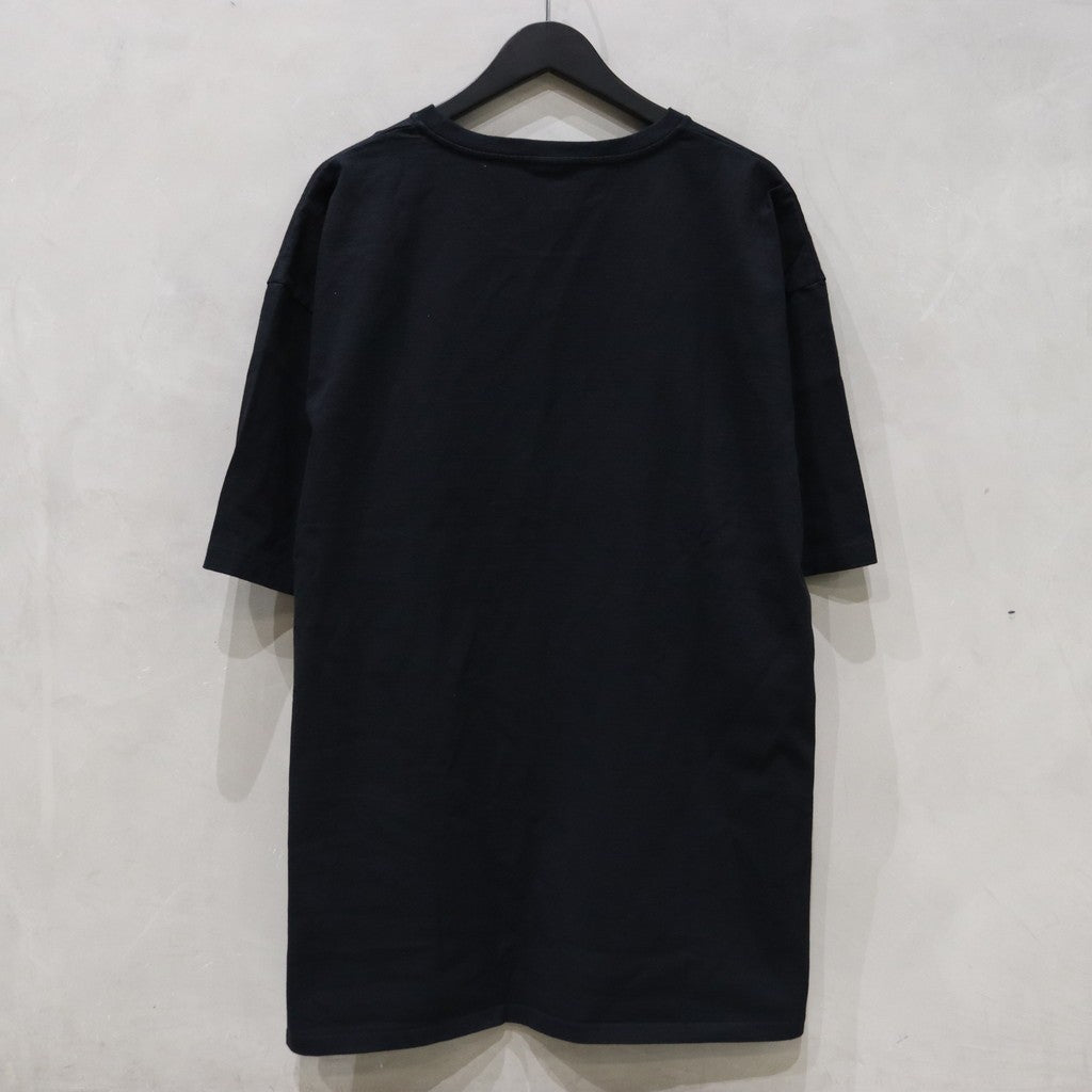 水洗厚重圆领 T 恤 -TYPE 4- #BLACK [24SS-WMT-WT04]