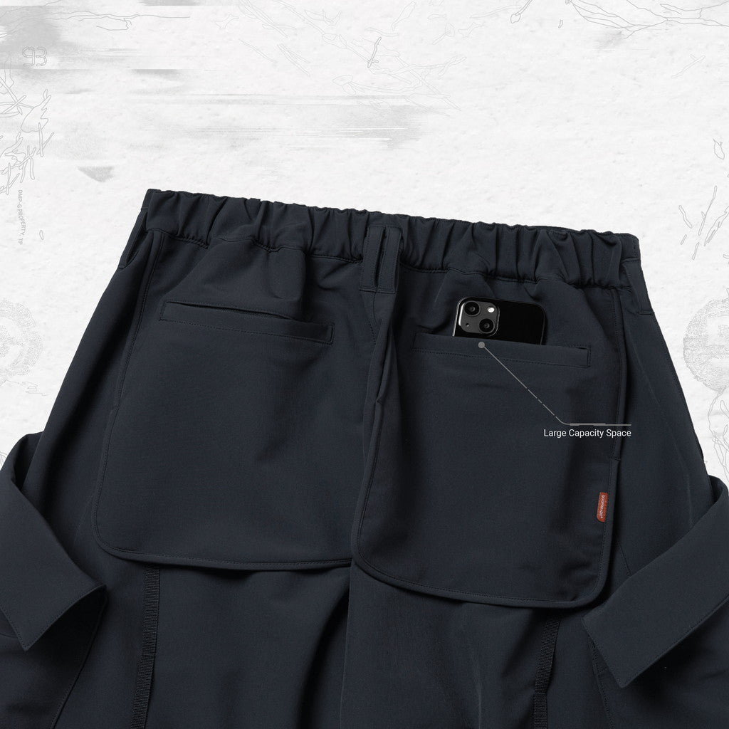 Exs-P1 "Exoskeleton" Big Utility Pants #SHADOW [GOOPI-23AW-DEC-01]