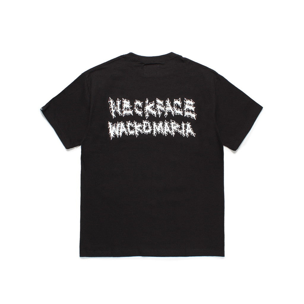 NECK FACE | CREW NECK T-SHIRT -TYPE 6- #BLACK [NECKFACE-WM-TEE31]