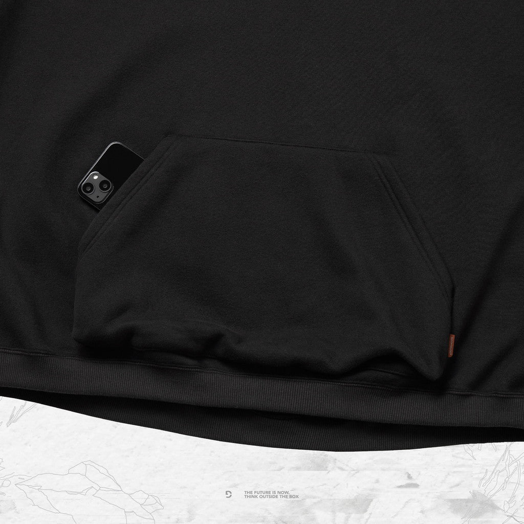 "G7-H1" 陰影漆連帽衫 #BLACK [GOOPI-23AW-OCT-03]