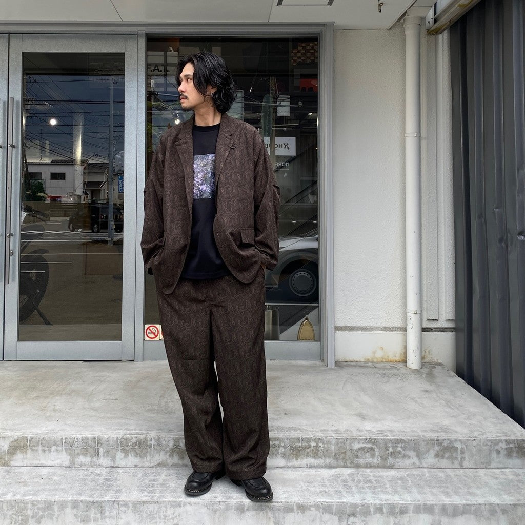 TECH 2B JACKET PAISLEY #BROWN [BJ-51024]