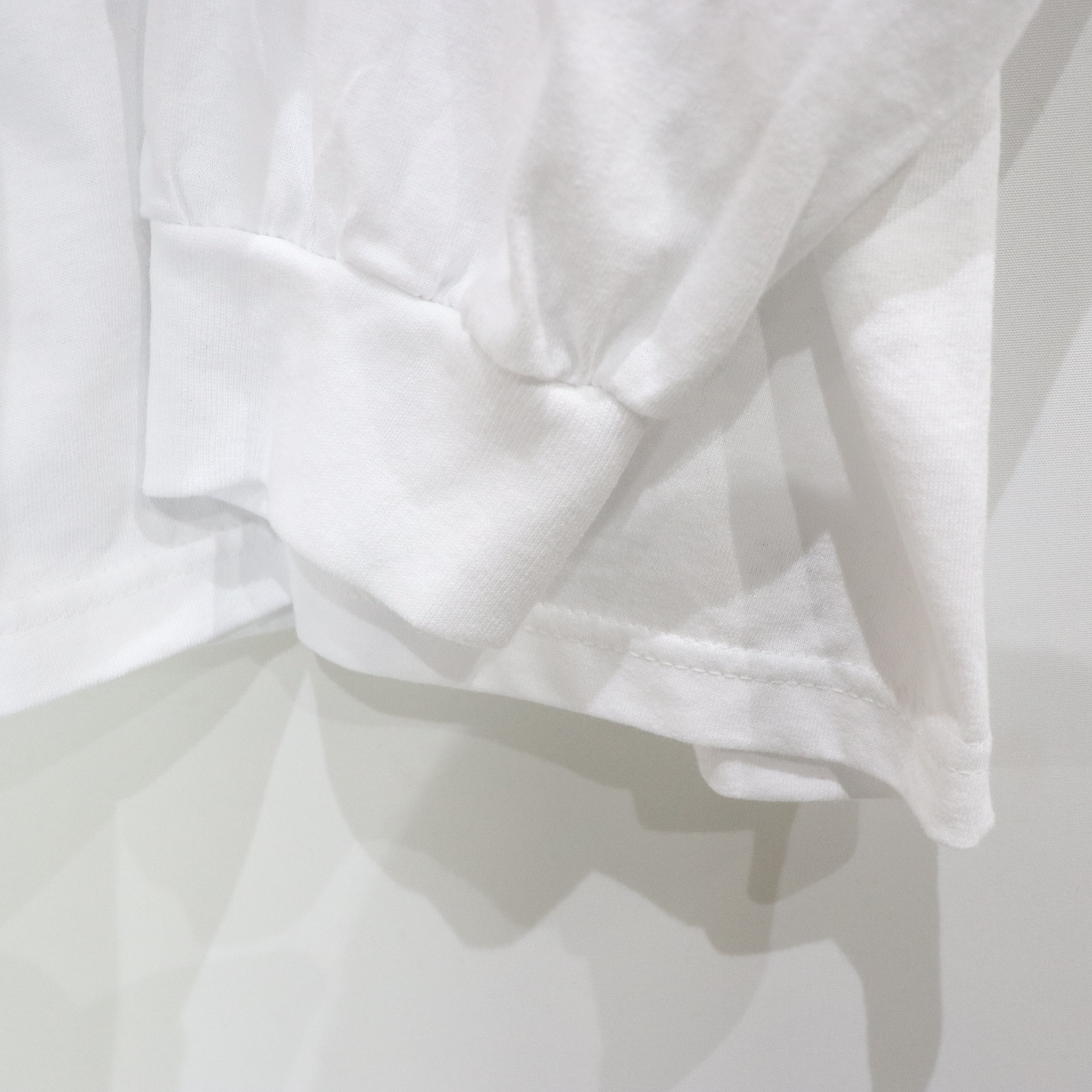 CREW NECK LONG SLEEVE T-SHIRT -TYPE 1- #WHITE [23FW-WMT-LT01]