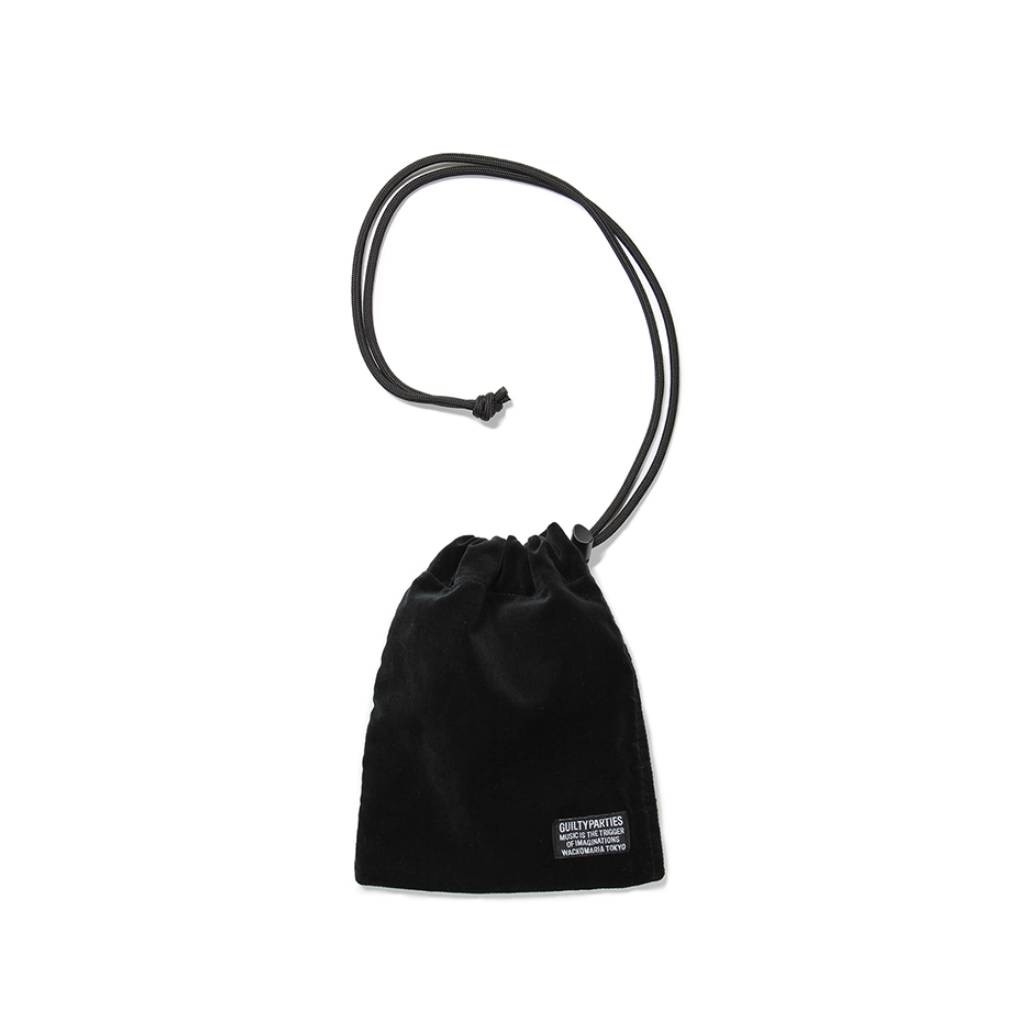 SHOULDER POUCH -TYPE 1- #BLACK [23FW-WMA-BG07] – cocorozashi