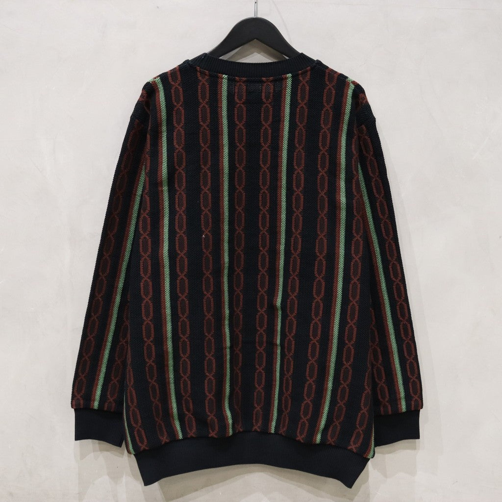 CREW NECK SWEATER -TYPE 1- #BLACK [24SS-WMK-KN22]