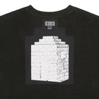 WASHED DIMENSIONS CREW NECK #BLACK [CES25CS08]