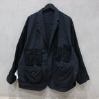 科技寬鬆2B夾克#黑色 [BJ-55024]