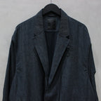 TECH 2B JACKET PAISLEY #D-NAVY [BJ-51024]