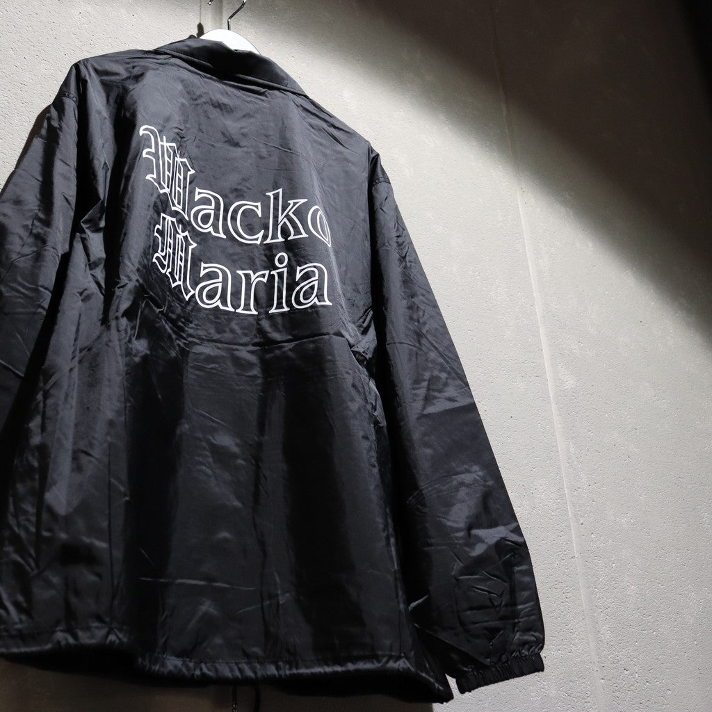 WACKO MARIA 24SS COACH JACKET ブラック M WACKO MARIA(ワコマリア) 24SSコーチジャケット ブラック サイズ