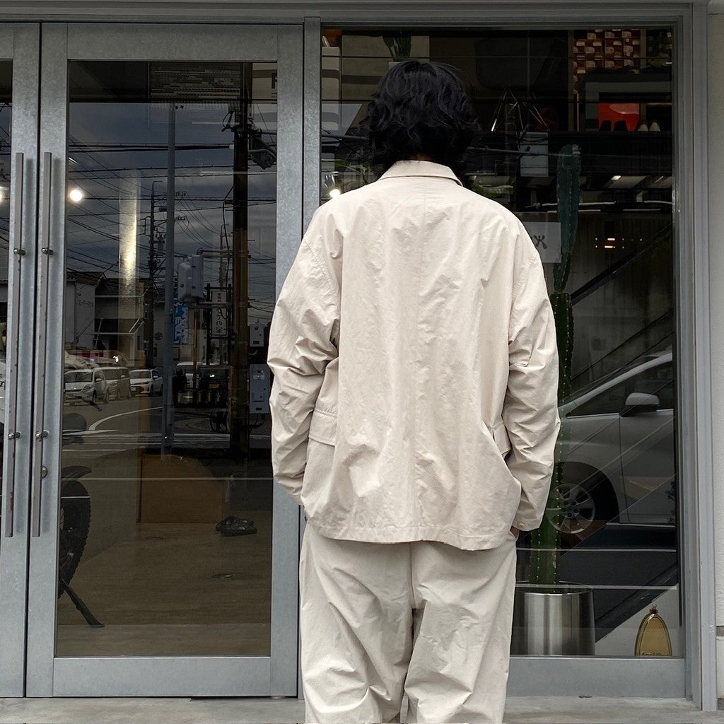 科技寬鬆 2B 外套 #ECRU [BJ-55024]