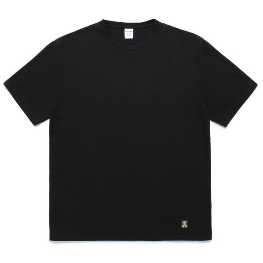 WASHED HEAVY WEIGHT CREW NECK T-SHIRT -TYPE 5- #BLACK [24SS-WMT-WT05]