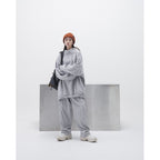 G7-S1「Anchorite」中 H 罩衫 #L-灰色 [GOOPI-23AW-JAN-02]