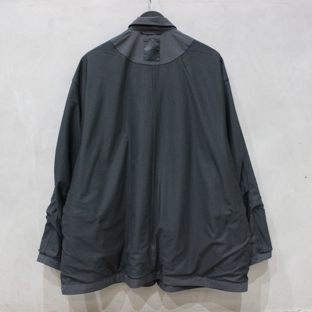 TECH LOOSE 2B JACKET TWILL #CHARCOAL [BJ-56024]