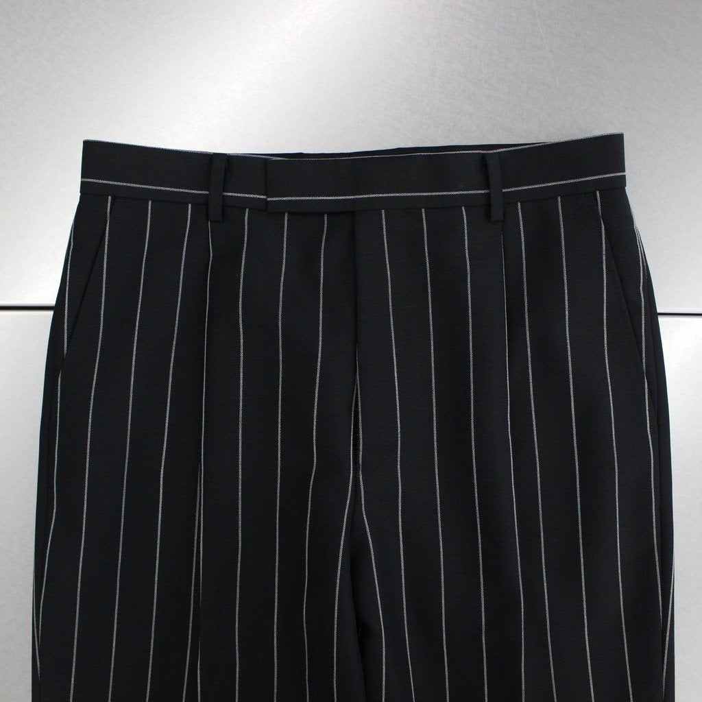 PLEATED TROUSERS -TYPE 2- #BLACK [24SSE-WMP-TR03]