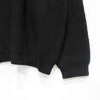 木材針織#黑色 [K2306201]