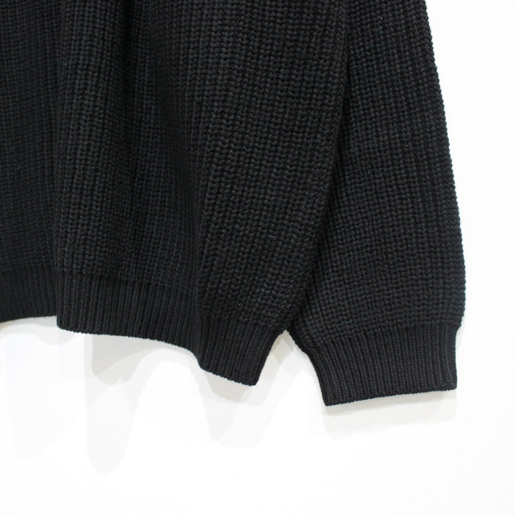 木材針織#黑色 [K2306201]