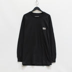 TIM LEHI | CREW NECK LONG SLEEVE T-SHIRT -TYPE 1- #BLACK [23FW-WMT-LT03]