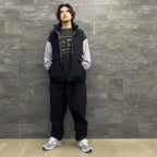 CONTAINER CREW NECK #BLACK [CES22CS05]