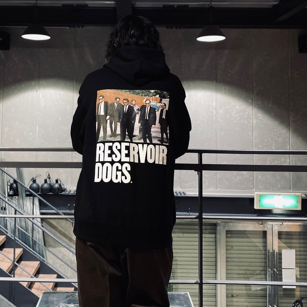 水庫狗 | 中等重量套頭連帽運動衫 #黑色 [RD-WM-SS01]