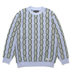 圓領毛衣 -2 型 - #藍色 [24SS-WMK-KN23]