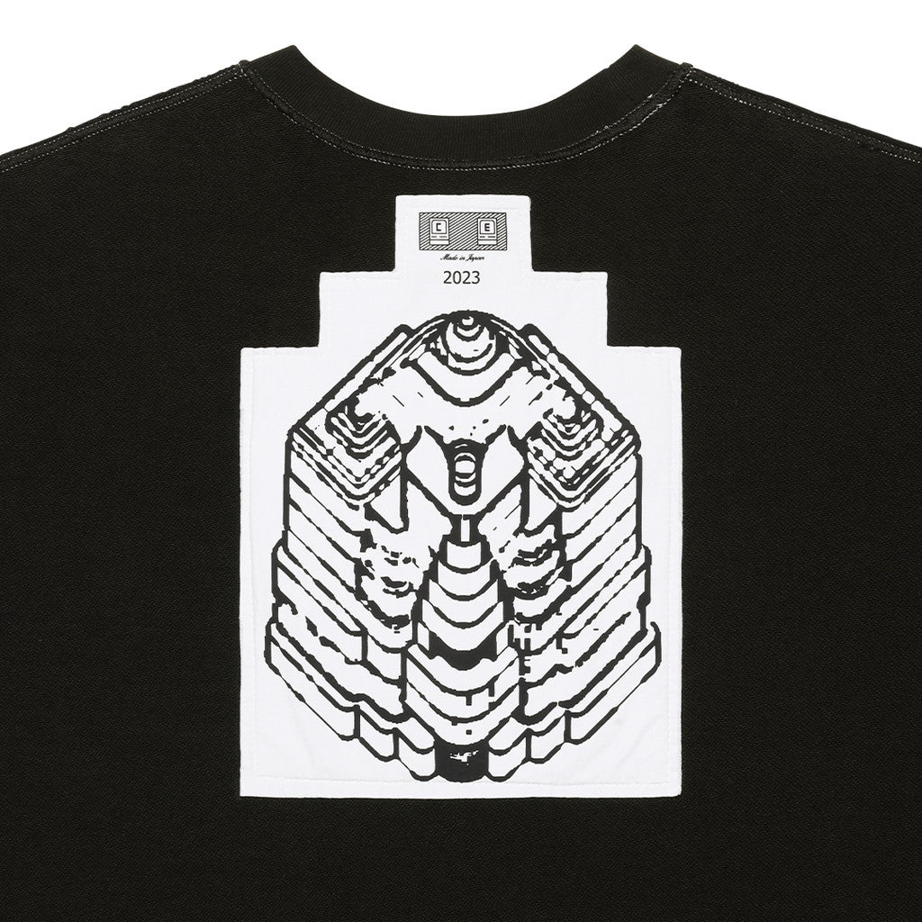 SOLID CREW NECK 2 #BLACK [CES24CS09]