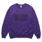 CREW NECK SWEAT SHIRT -TYPE 1- #PURPLE [24SS-WMC-SS01]
