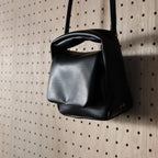 TECH LEATHER MINI POUCH #BLACK [FLE34241B0002]