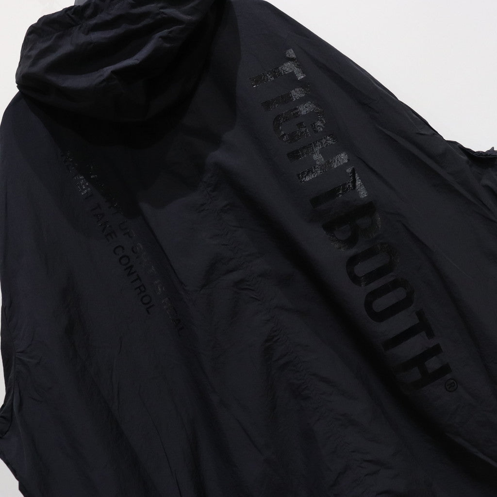 HOODED BIG COAT #BLACK [FW23-JK12]