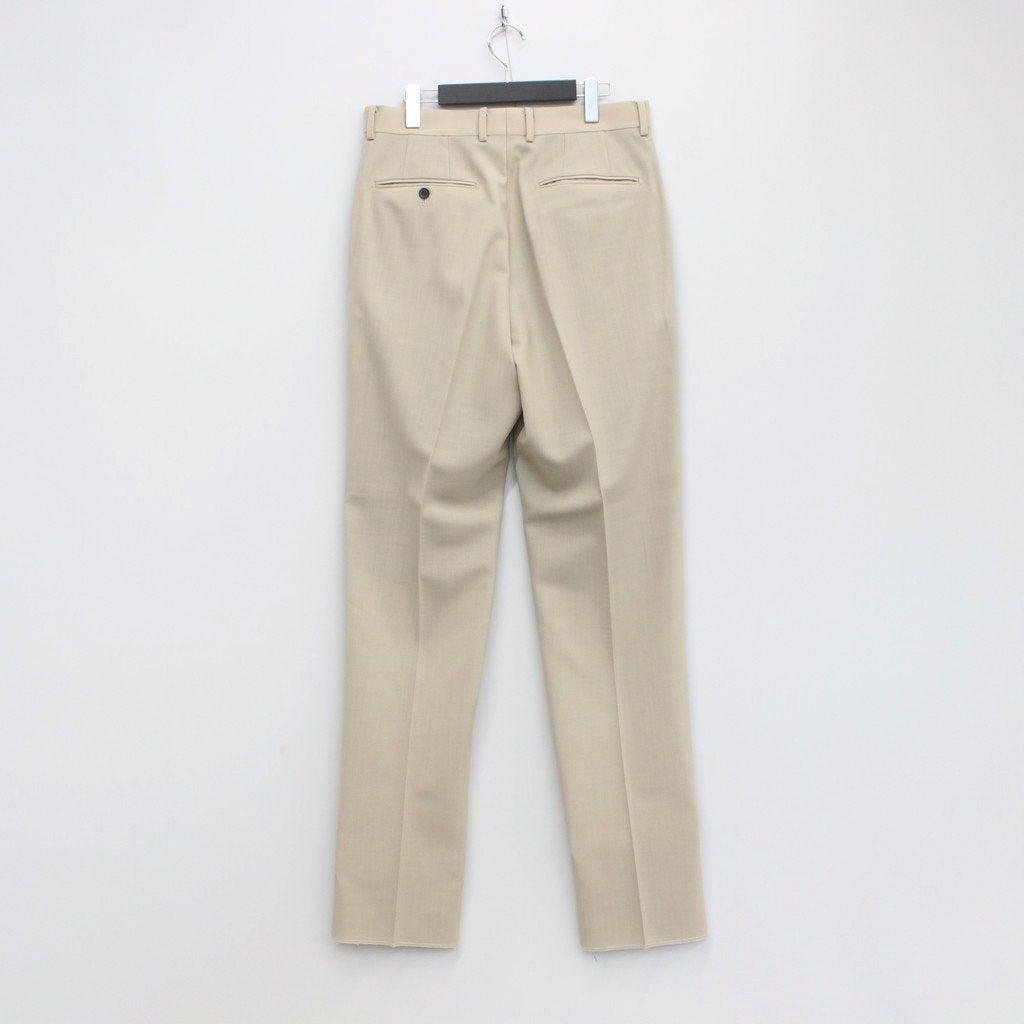 褶襉長褲 - 型號 2- #L-米色 [23SS-WMP-TR05 / 24SSE-WMP-TR02]
