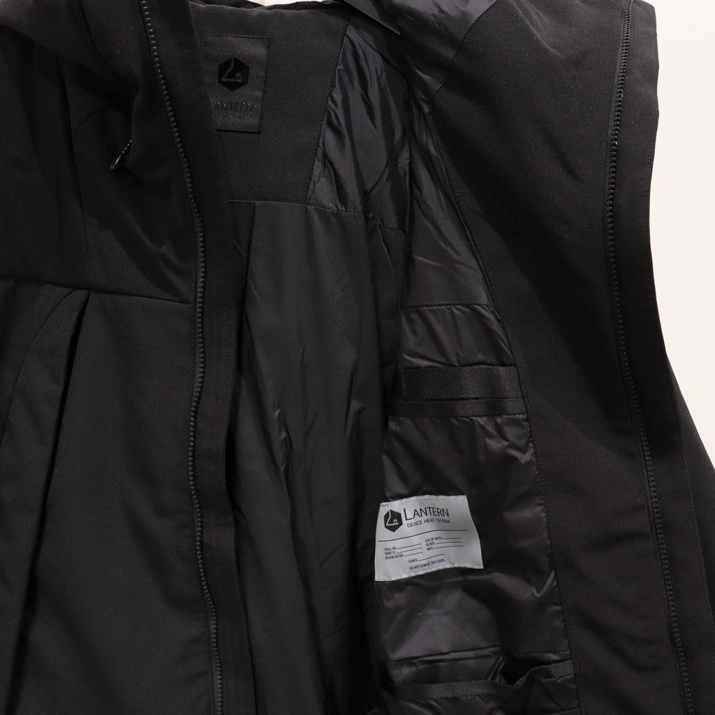 HEATING HOODED BLOUSON #BLACK [MNA-LAN-06]