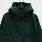BOA FLEECE ZIP HOODIE #GREEN [23FW-SW03]