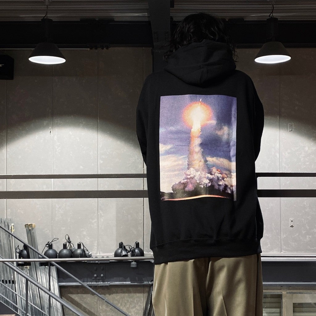 JIRO KONAMI | PULLOVER HOODED SWEAT SHIRT - TYPE 1 - #BLACK [JIROKONAMI-WM-SS05]