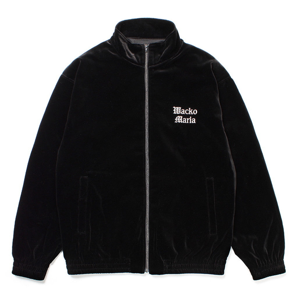 VELVET TRACK JACKET #BLACK [24SSE-WMO-TJ01]