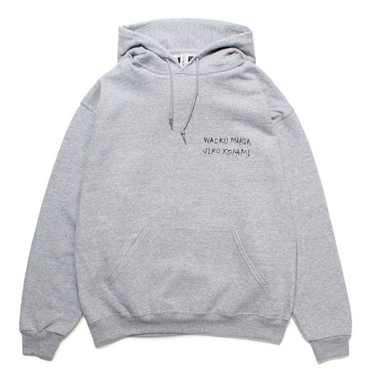 JIRO KONAMI | PULLOVER HOODED SWEAT SHIRT - TYPE 1 - #GRAY [JIROKONAMI-WM-SS05]