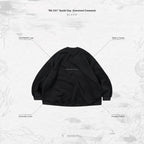 “RE-C01”Ryoiki Exp. 超大圓領毛衣 #BLACK [GOOPI-23AW-DEC-03]