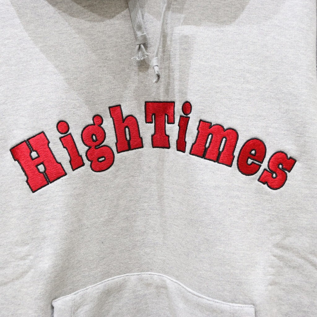 HIGHTIMES | HEAVY WEIGHT PULLOVER HOODED SWEAT SHIRT -TYPE 1- #GRAY [HIGHTIMES-WM-SS11]