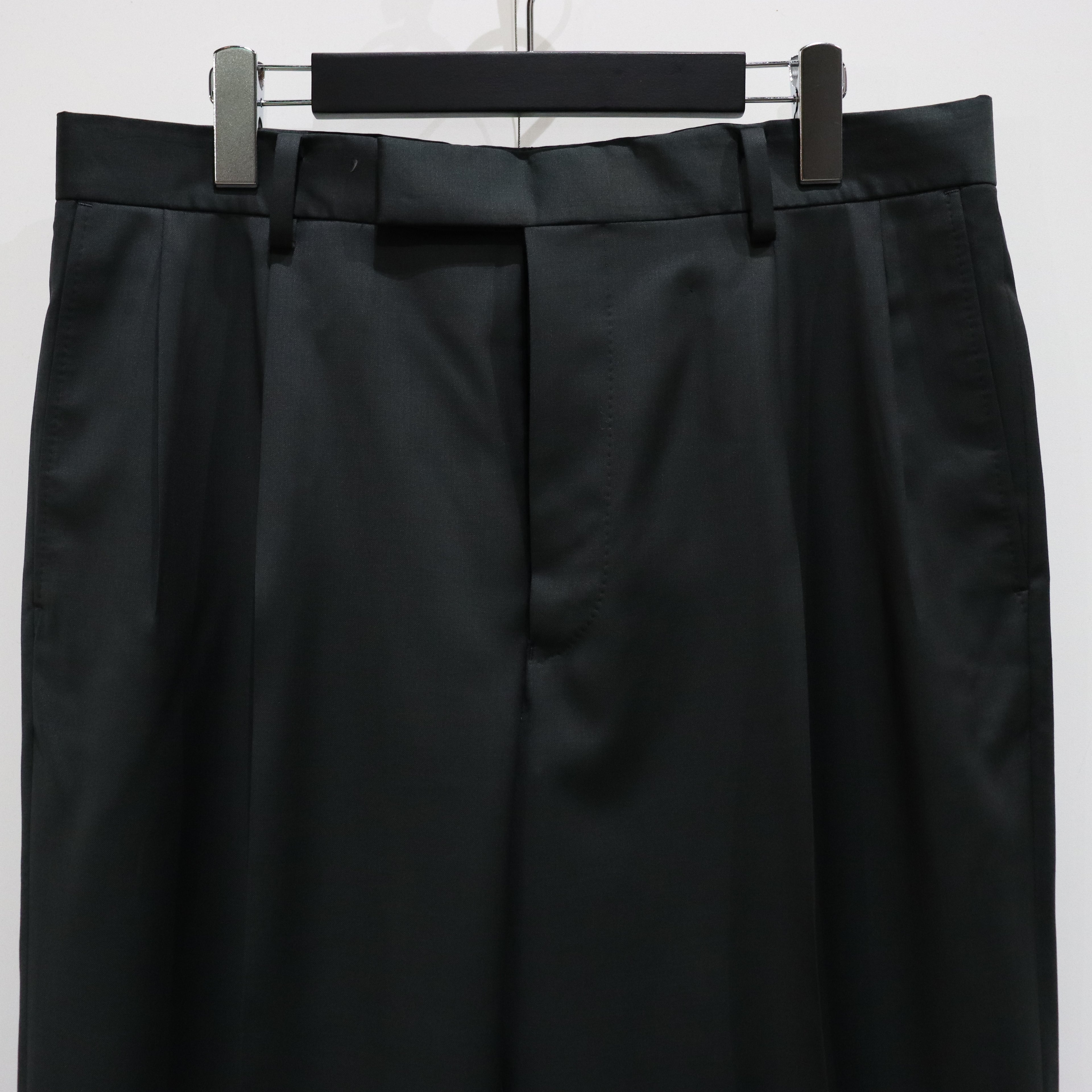 DOUBLE PLEATED TROUSERS #D-KHAKI [23FW-WMP-TR12]