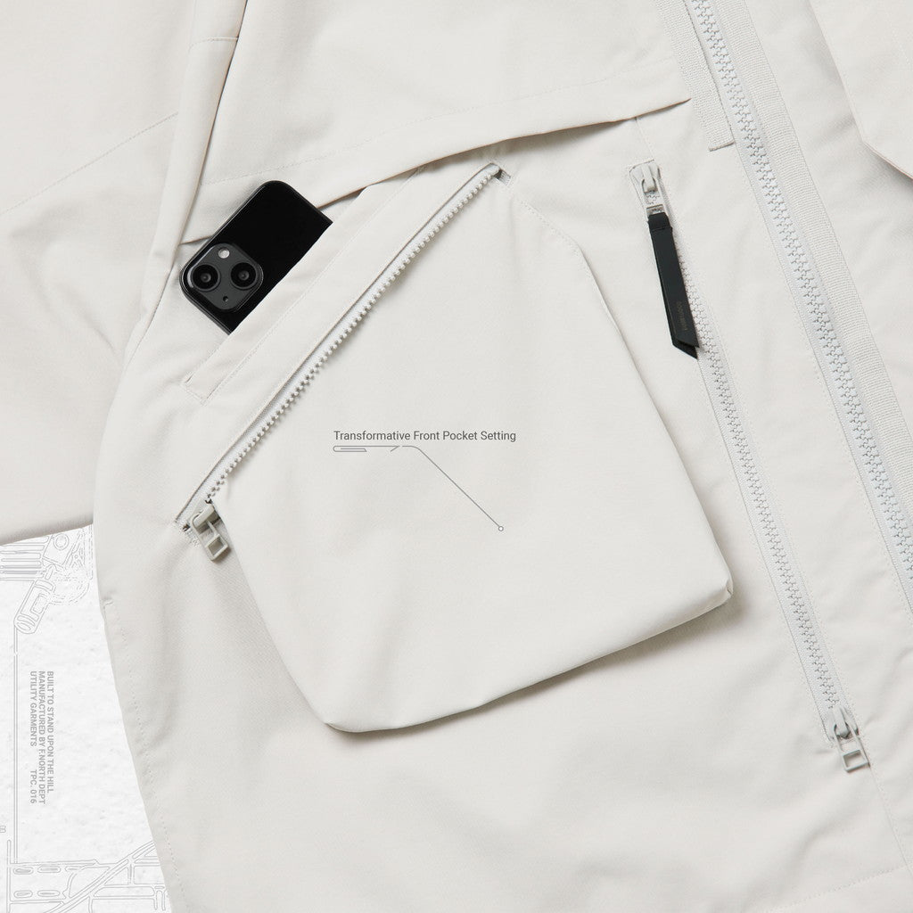 「G7-1K」Fermion-G 山地派克大衣 #PAPER [GOOPI-23AW-NOV-01]