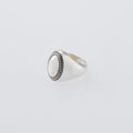 Oval Mirror Ring #SILVER [XOR018]