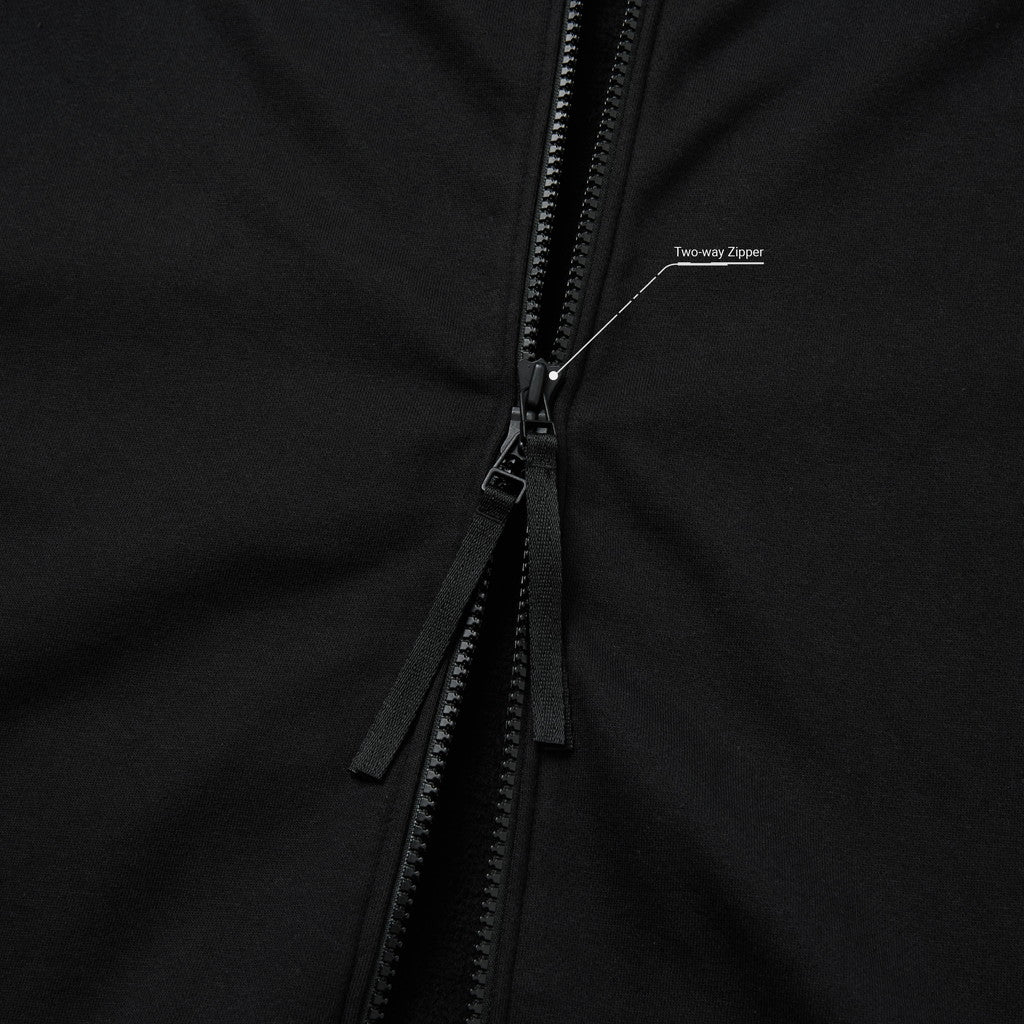 "7-C1" G-System 連帽外套 #BLACK [GOOPI-23AW-OCT-02]