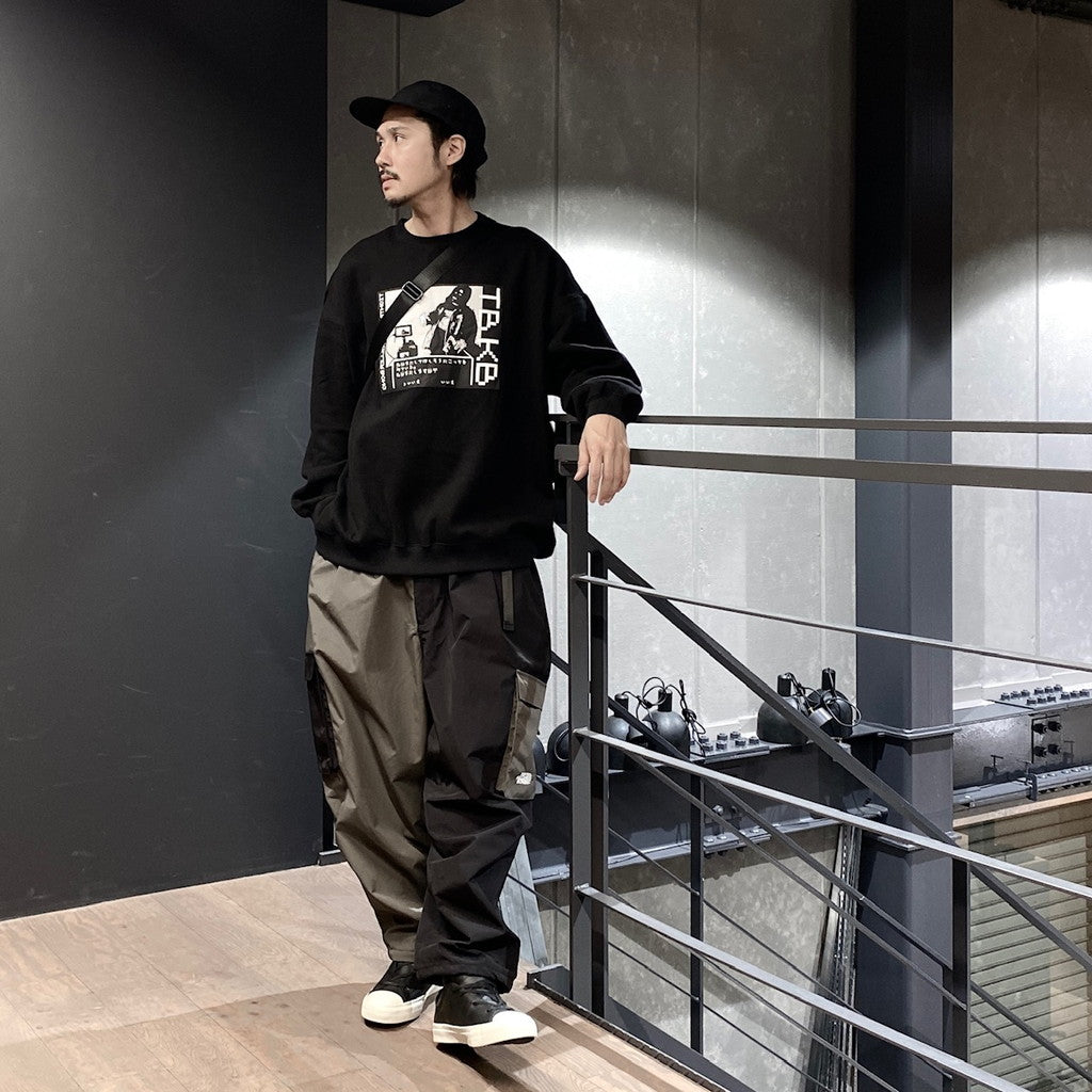 TBKB | RPG CREW SWEATSHIRT #BLACK [FW23-TBKB09]