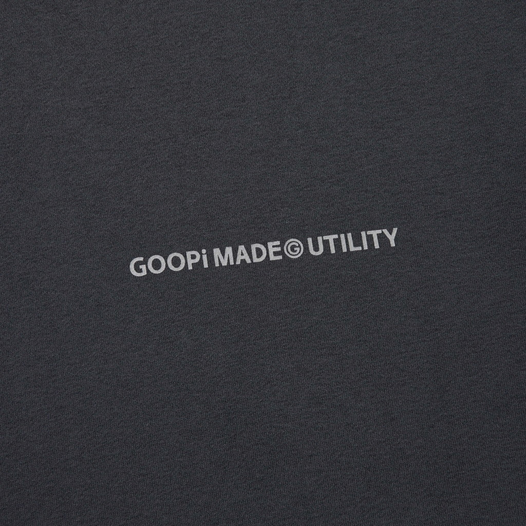 「G7-H1」陰影漆連帽衫#IRON [GOOPI-23AW-OCT-03]