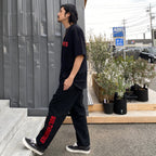 WASHED HEAVY WEIGHT CREW NECK T-SHIRT -TYPE 4- #BLACK [24SS-WMT-WT04]