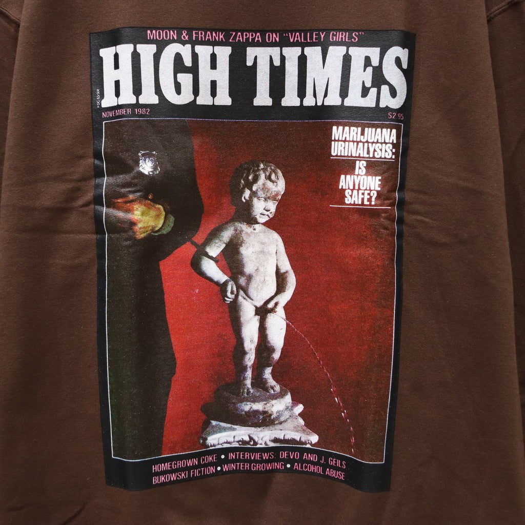 HIGHTIMES | 圓領運動衫 - 類型 1- #BROWN [HIGHTIMES-WM-SS09]