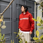 厚重套頭連帽衛衣 - 型號 3- #RED [24SS-WMC-SS08]