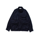 PIGMENT DYE UTILITY BLOUSON #NAVY [FPU08241U0001]