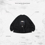 “RE-C01”Ryoiki Exp. 超大圓領毛衣 #BLACK [GOOPI-23AW-DEC-03]