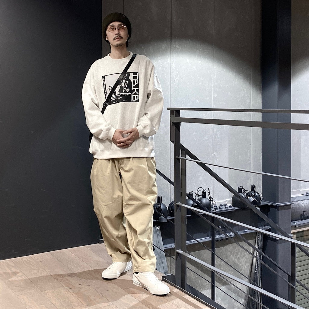 TBKB | RPG CREW SWEATSHIRT #ASH [FW23-TBKB09]